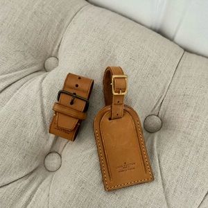 LV Luggage Tag Set